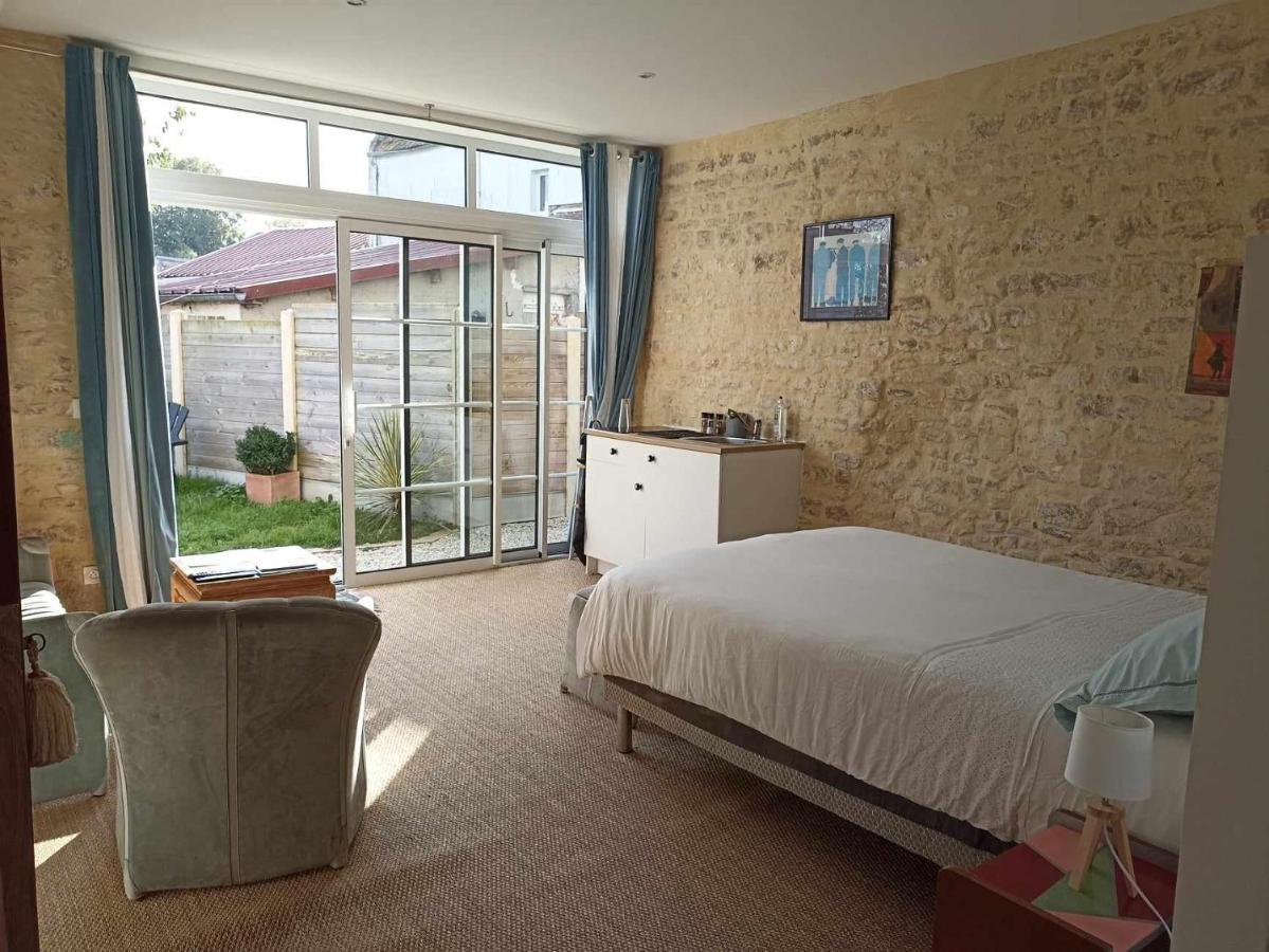 Studio Vargas Avec Jardin - Omaha Beach Colleville-sur-Mer Eksteriør bilde