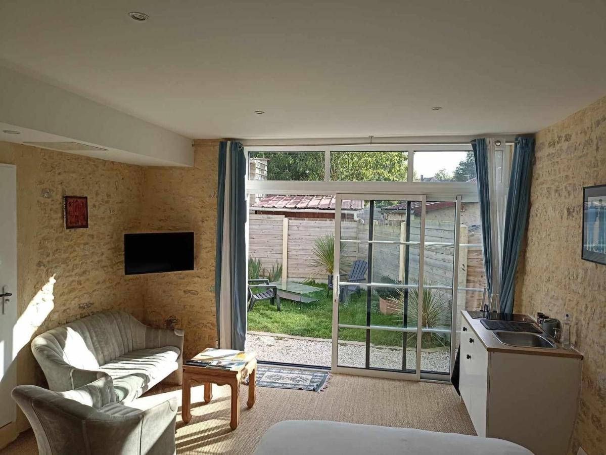 Studio Vargas Avec Jardin - Omaha Beach Colleville-sur-Mer Eksteriør bilde