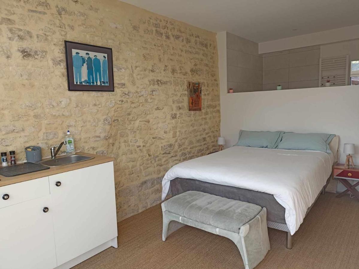 Studio Vargas Avec Jardin - Omaha Beach Colleville-sur-Mer Eksteriør bilde